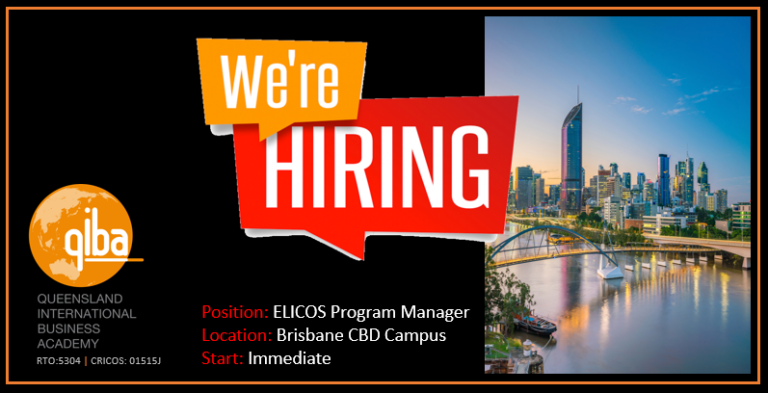 QIBA ARE HIRING IN BRISBANE