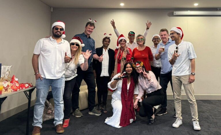 Staff Christmas Celebrations at our Canberra Campus